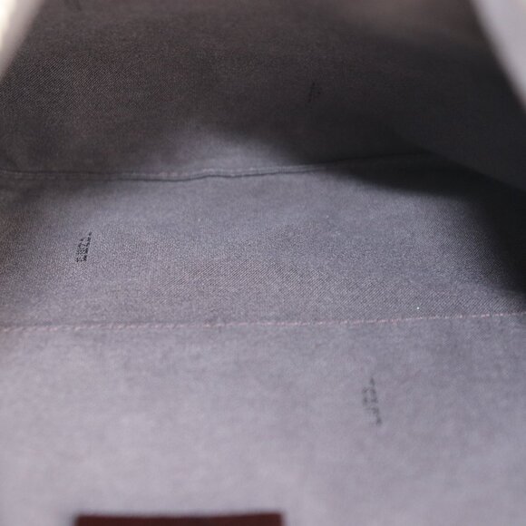 Fendi Vintage Front Zip Flat Messenger Bag Zucca Canvas Medium - Picture 15 of 16